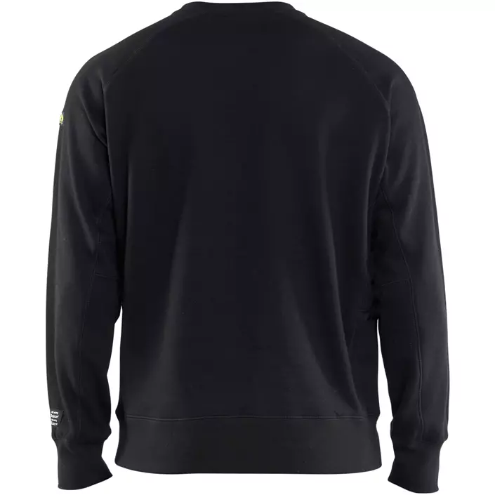 Blåkläder FR sweatshirt, Sort, large image number 2