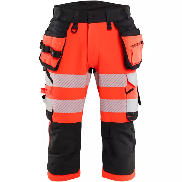 Blåkläder 3/4-Handwerkerhose full stretch, Hi-Vis rot/schwarz, large image number 0