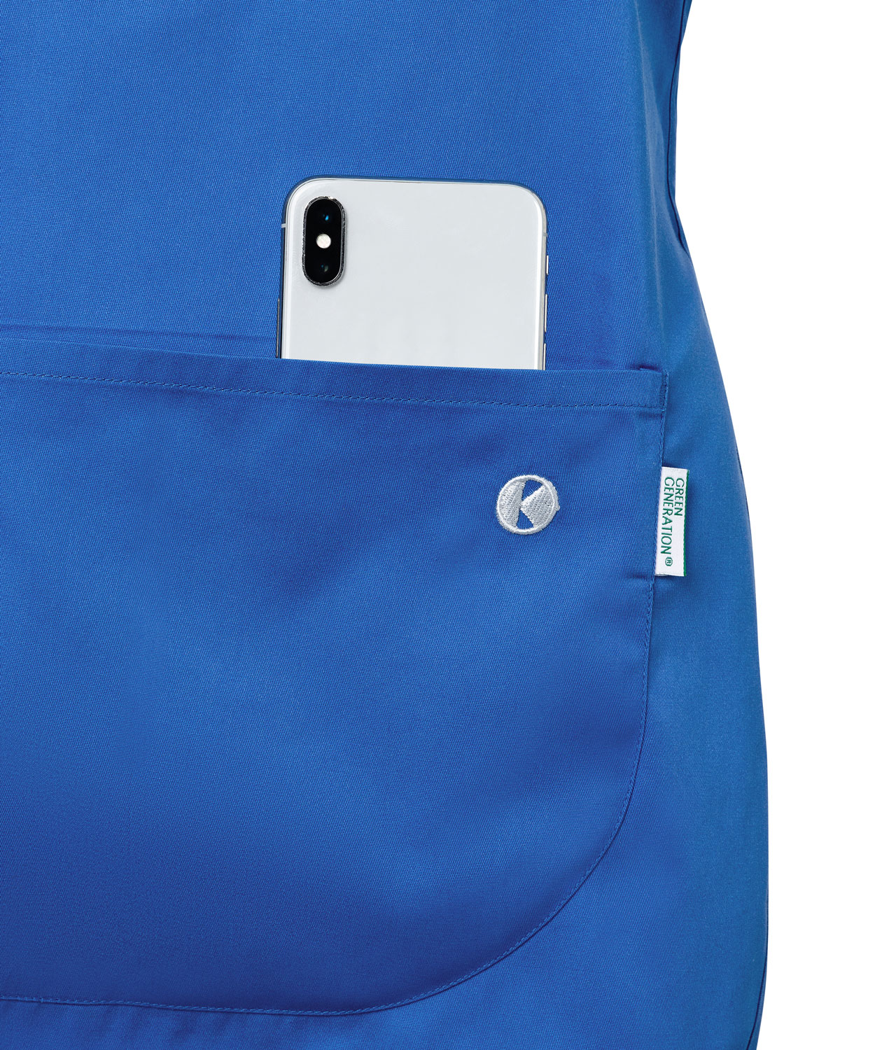 Karlowsky Essential sandwich apron, Royal Blue, large image number 4
