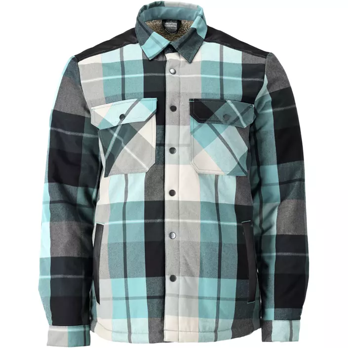 Mascot Customized flannel shirt jacket, Forest Green, large image number 0