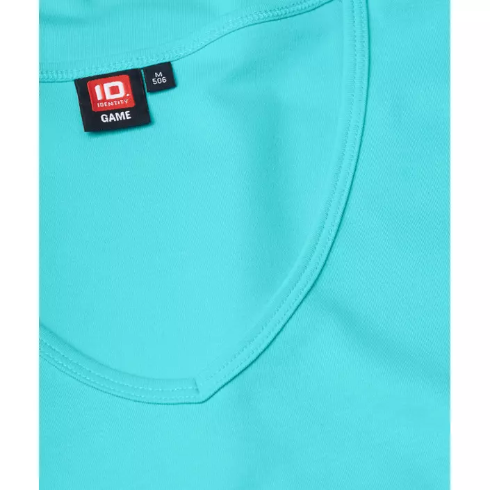 ID Interlock dame T-skjorte, Mint, large image number 3