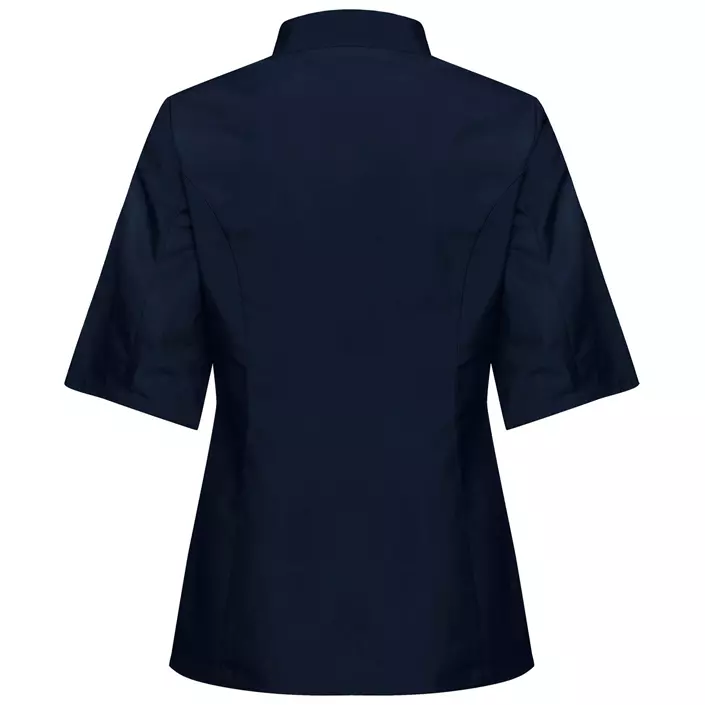 Segers 3/4 sleeved women's chefs jacket, Marine Blue, large image number 1