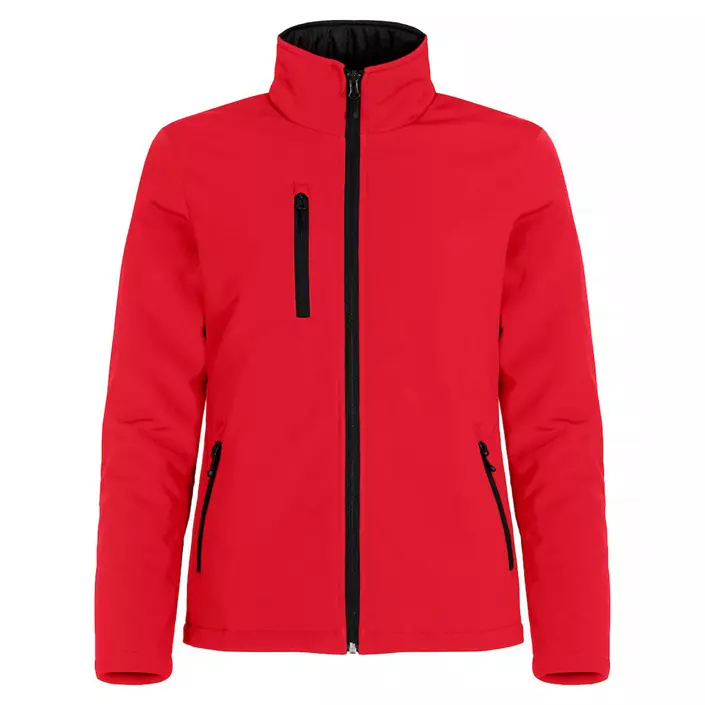 Clique lined women's softshell jacket, Red, large image number 0