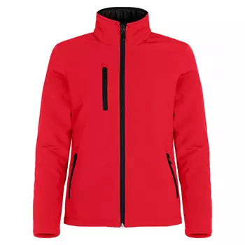 Clique lined women's softshell jacket, Red