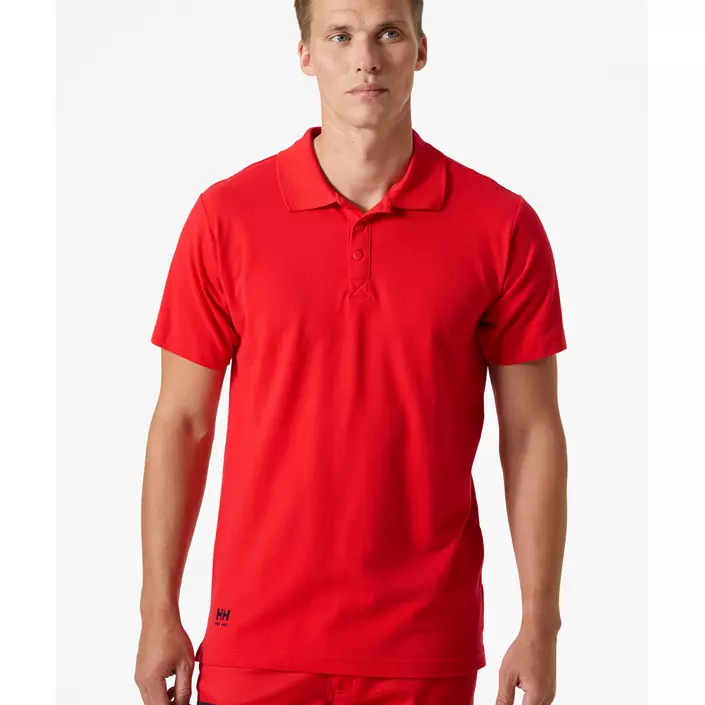 Helly Hansen Classic polo T-shirt, Alert red, large image number 1