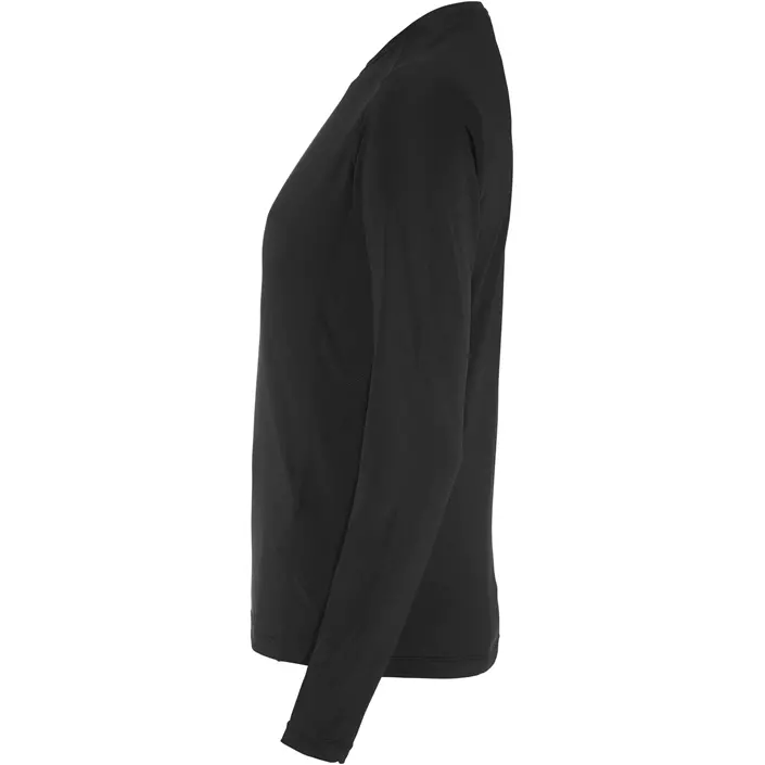 Craft ADV Essence langærmet dame T-shirt, Black, large image number 4