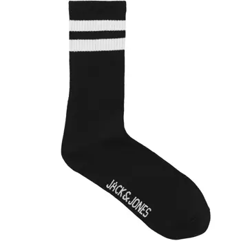 Jack & Jones JACTRAVIS 3-pack tennis socks, Black