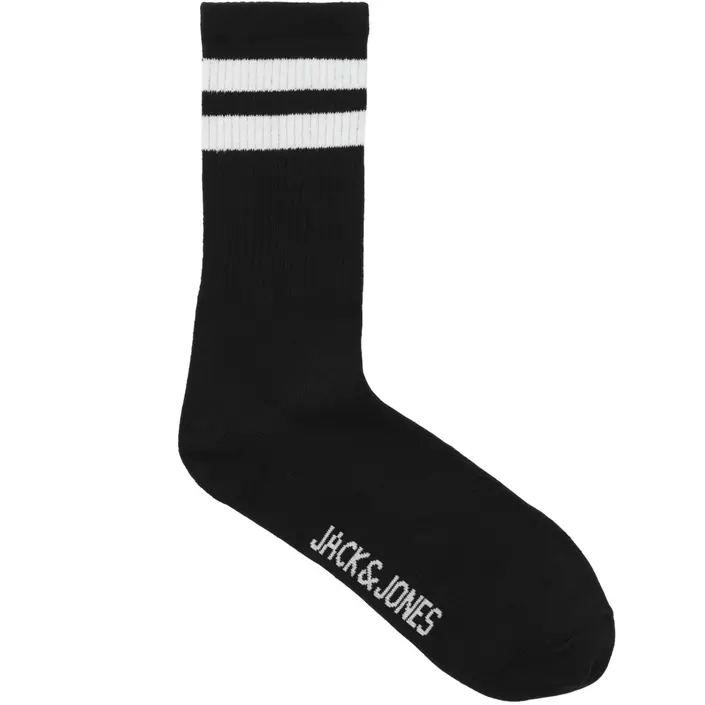 Jack & Jones JACTRAVIS 3-pack tennis socks, Black, Black, large image number 1