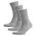 Westborn Basic 3-pack strumpor med ull, Light Grey Melange, Light Grey Melange, swatch