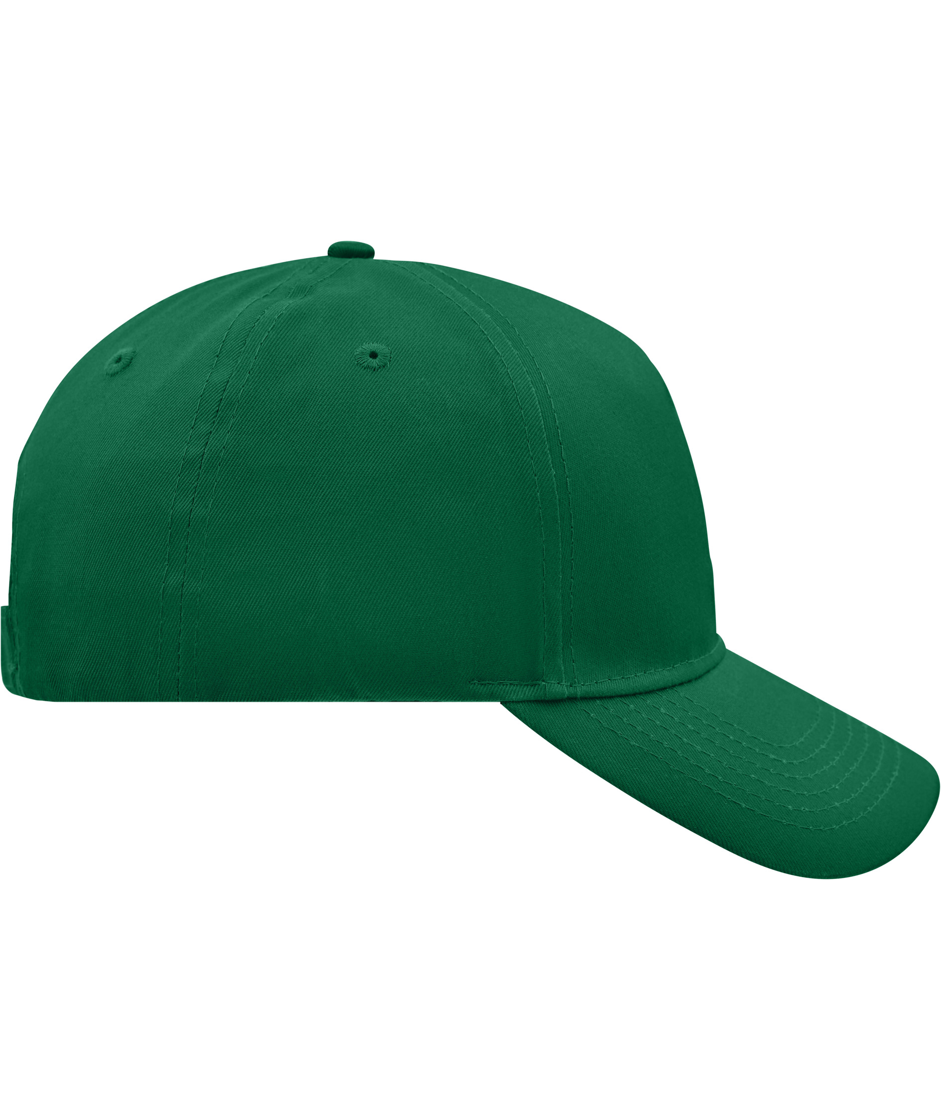 Myrtle Beach Unbrushed 5 panel cap, Dark Green, Dark Green, large image number 3