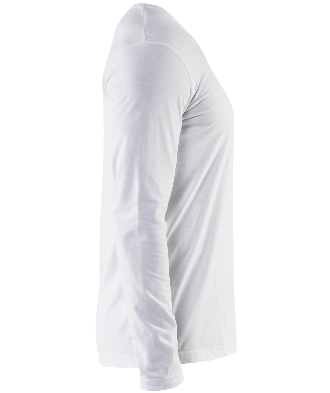 Bl&aring;kl&auml;der lang&aelig;rmet T-shirt, Hvid, large image number 2