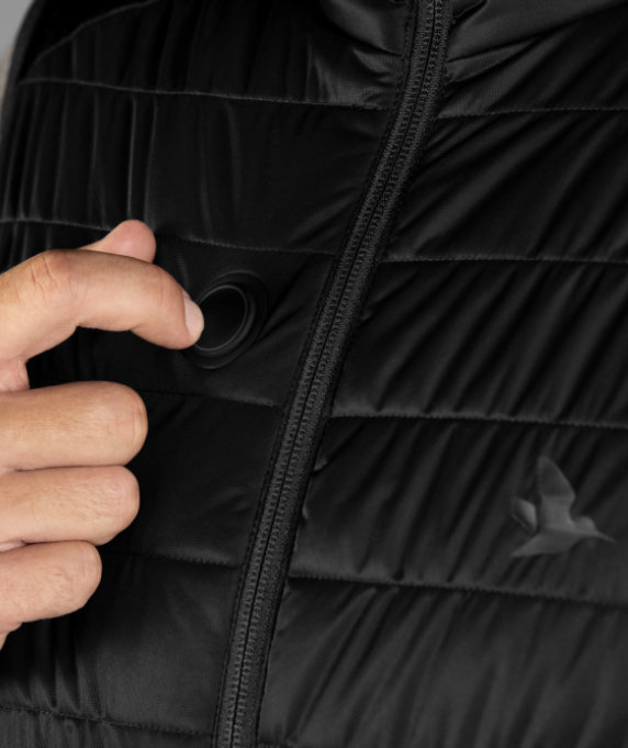 Seeland Heat waistcoat, Black, large image number 4