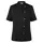 Karlowsky Greta short-sleeved women's chef jacket, Black, Black, swatch
