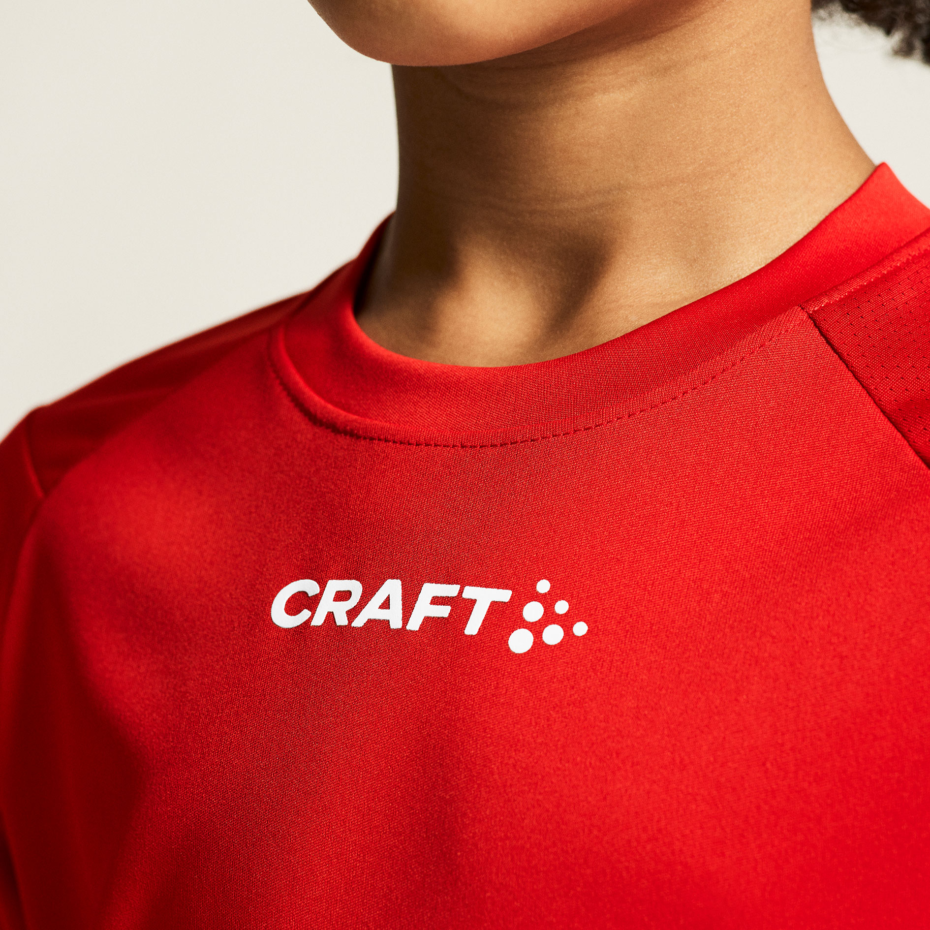 Craft Rush 2.0 T-shirt till barn, Bright red, large image number 6