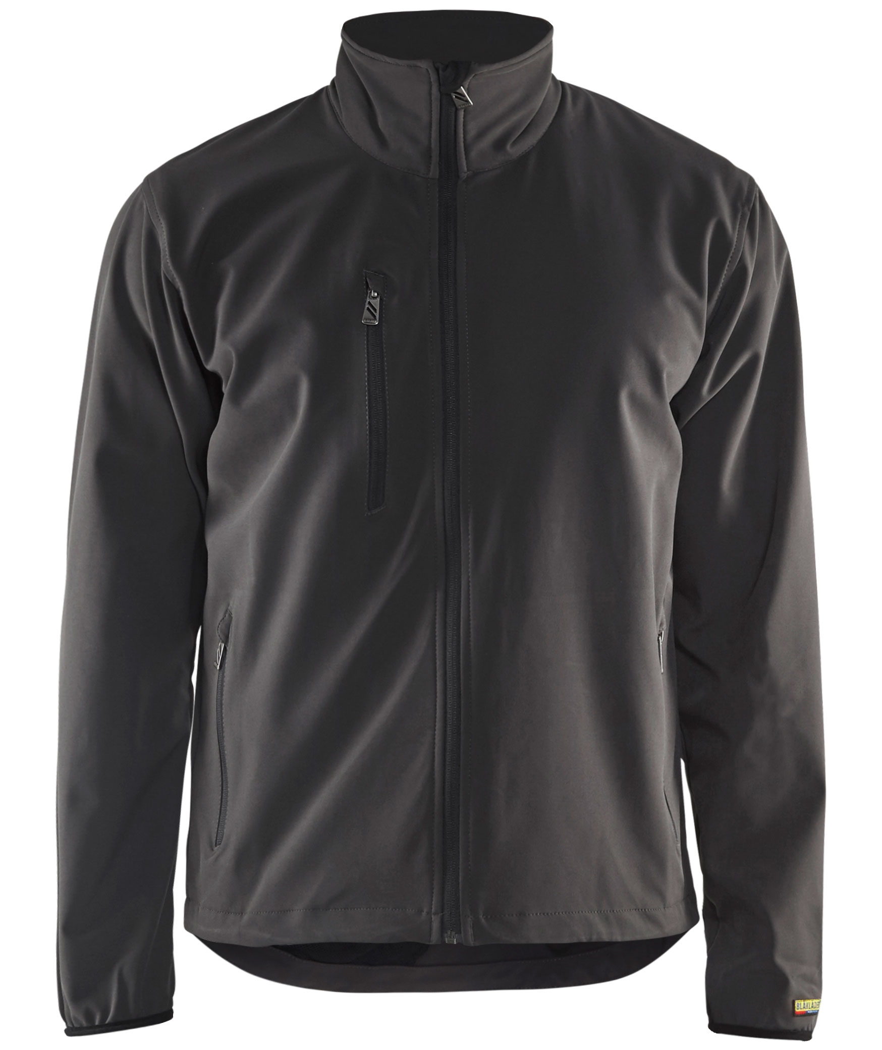 Bl&aring;kl&auml;der light softshell jacket full stretch, Dark Grey/Black