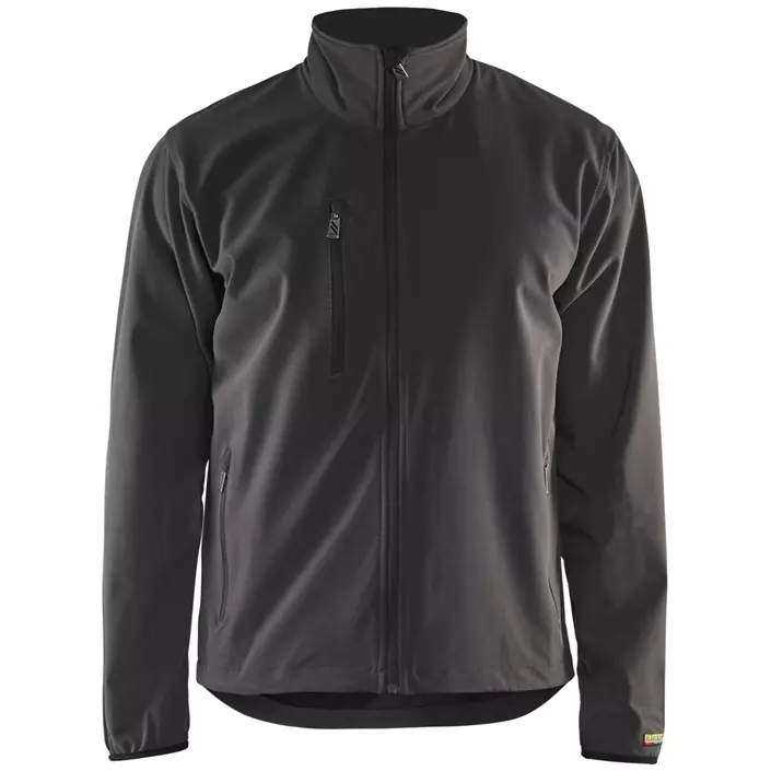 Blåkläder light softshell jacket, Dark Grey/Black, large image number 0