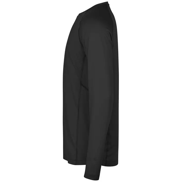 Tee Jays long-sleeved Cooldry T-shirt, Black, large image number 3
