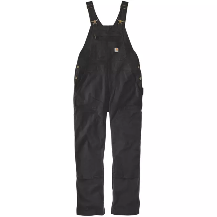 Carhartt Denim dame overalls, Black, large image number 0