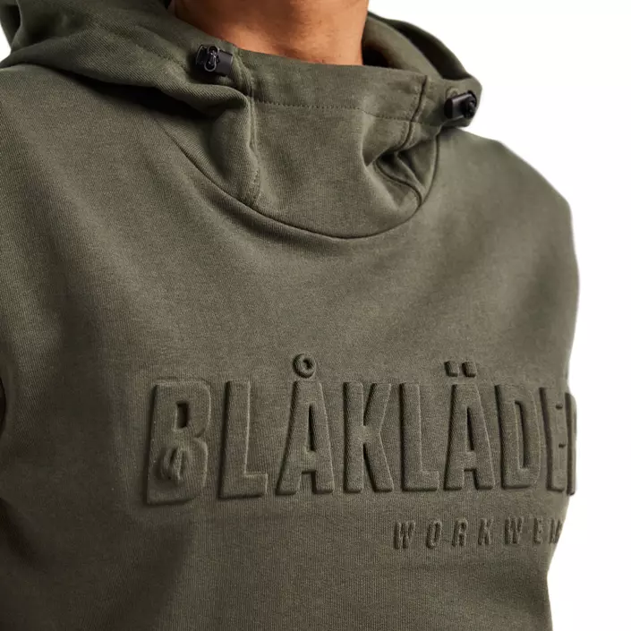 Blåkläder hoodie dam 3D, Skogsgrön, large image number 5