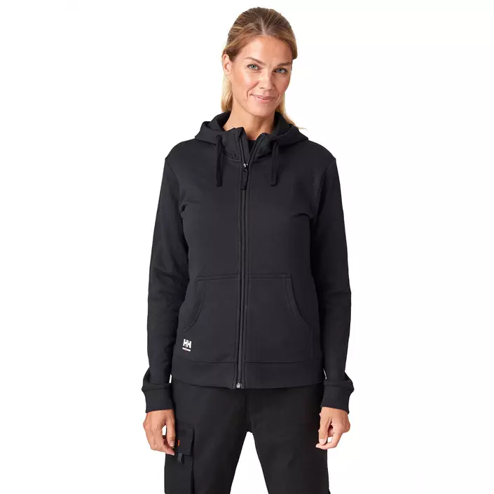 Helly Hansen Manchester women's hoodie, Black, large image number 1