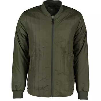 ID quilted thermal jacket, Olive Green