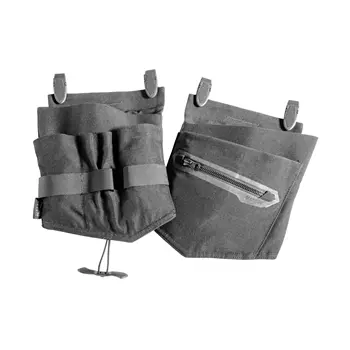 Mascot Customized electrician's holster pockets, Stone grey
