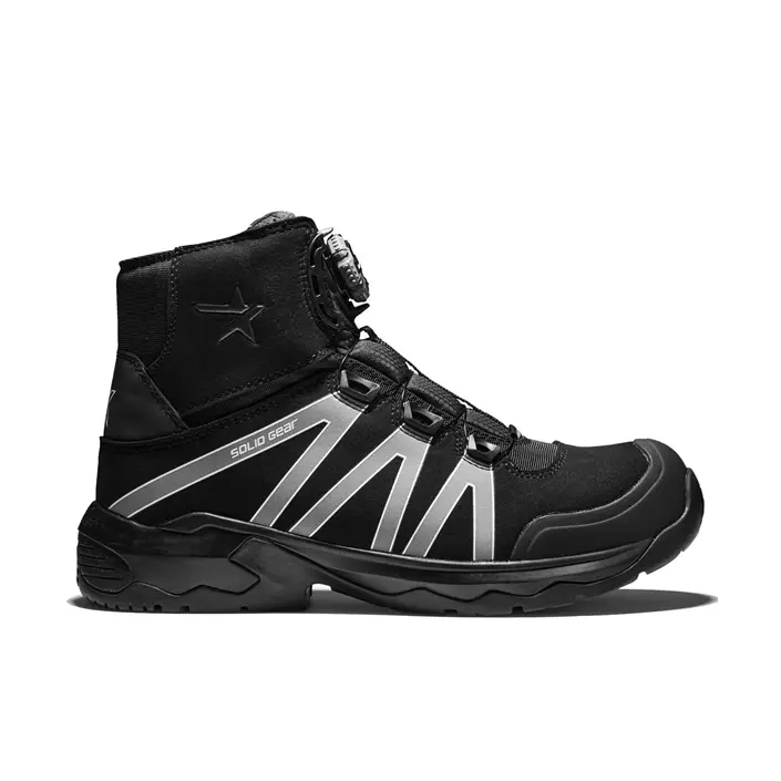 Solid Gear Onyx Mid safety boots S3, Black/Grey, large image number 0