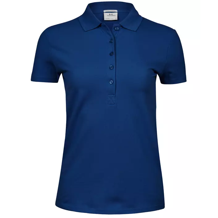 Tee Jays Luxury stretch women's polo T-shirt, Indigo Blue, large image number 0