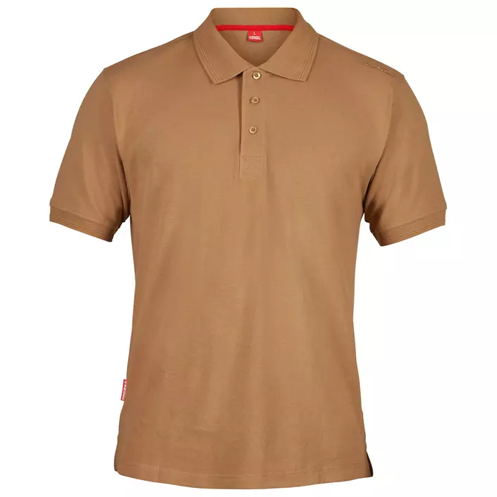 Engel Extend polo T-skjorte, Toffee Brown, large image number 0