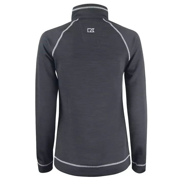 Cutter & Buck Chambers Half Zip women's, Anthracite melange, large image number 2