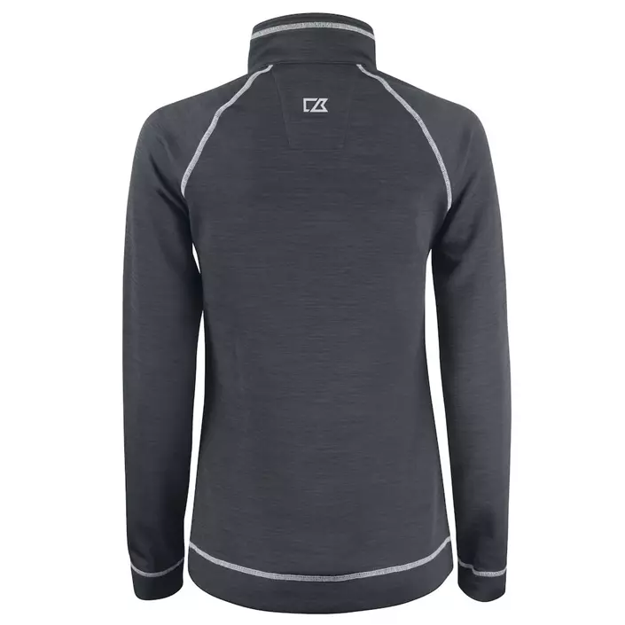 Cutter & Buck Chambers Half Zip dam, Anthracite melange, large image number 2