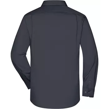 James & Nicholson modern fit  skjorte, Carbon Grå