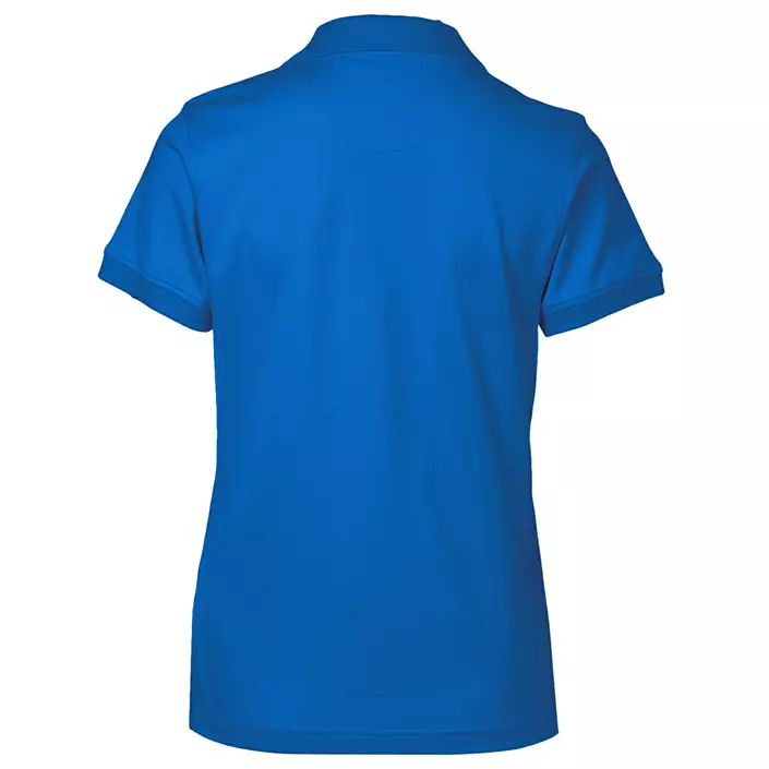 ID Pique dame Polo T-skjorte, Azurblå, large image number 2