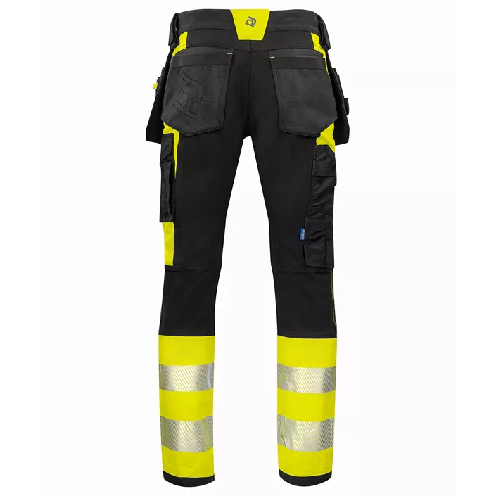 ProJob craftsman trousers 6540, Hi-vis Yellow/Black, large image number 1