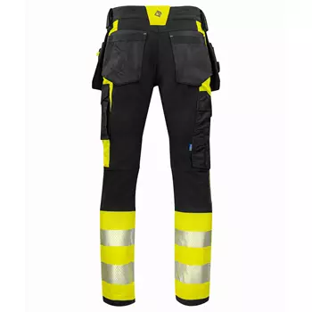 ProJob craftsman trousers 6540, Hi-vis Yellow/Black