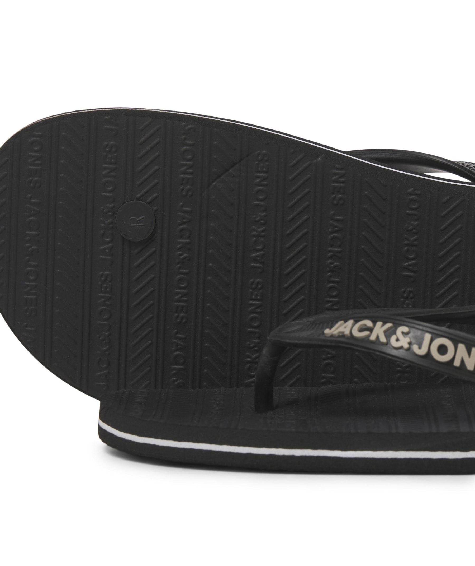 Jack & Jones JWFBASIC flip flop badtofflor, Anthracite, large image number 3
