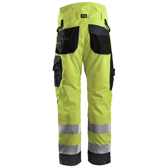 Snickers AllroundWork 37.5® winter trousers+ 6639, Hi-Vis Gul/Steel Grey, large image number 1