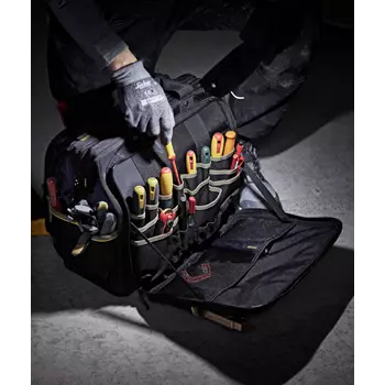 CLC Work Gear 1543 Premium tool bag for technicians 36,6L, Black