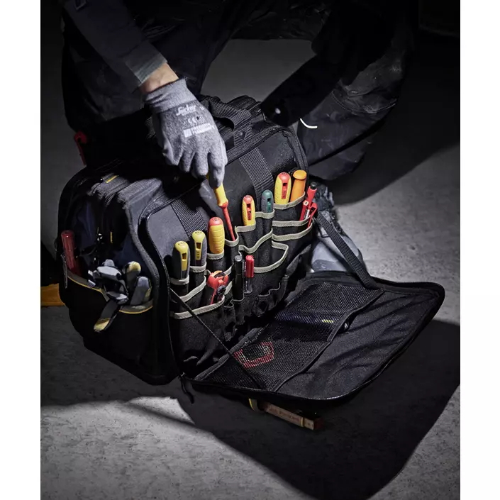 CLC Work Gear 1543 Premium tool bag for technicians 36,6L, Black, Black, large image number 1