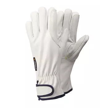 Tegera 88800 leather heat resistant gloves, White