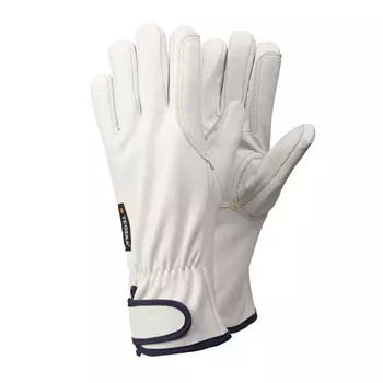 Tegera 88800 leather heat resistant gloves, White