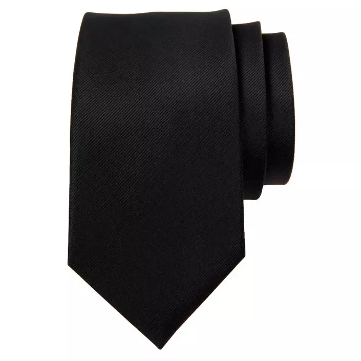 Connexion Tie safety tie w. velcro, Black, Black, large image number 0