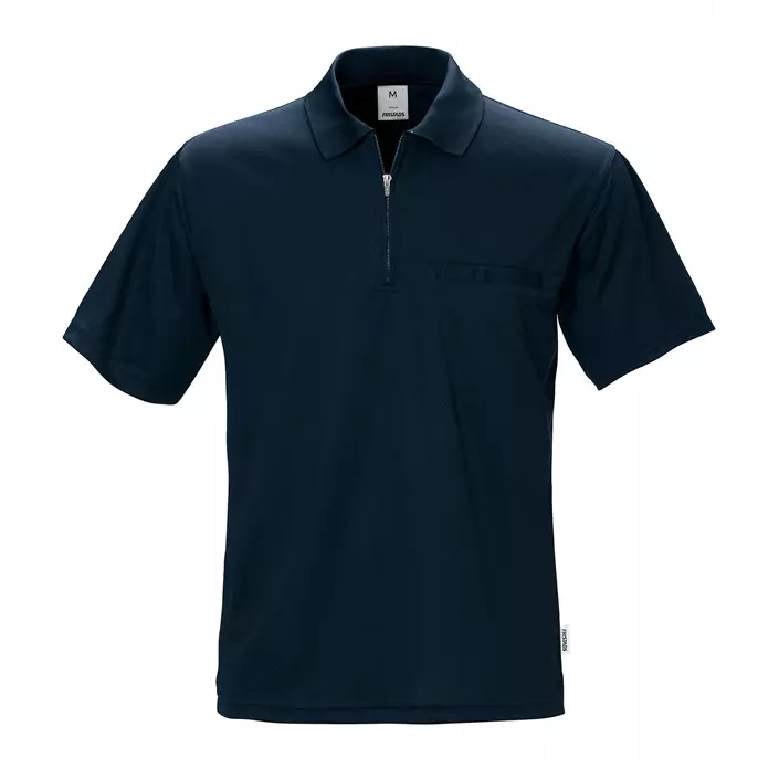 Fristads Coolmax® Poloshirt 718, Dunkel Marine, large image number 0