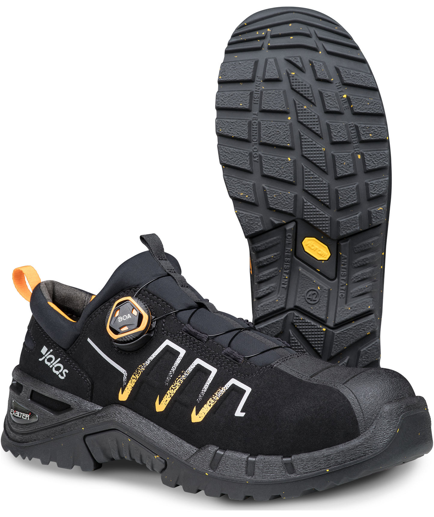 Jalas 9995 Exalter skyddsskor S3S, Svart