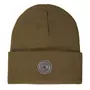Westborn knitted beanie with logo, Brown