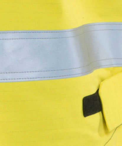 Bl&aring;kl&auml;der Multinorm work jacket, Hi-vis Yellow/Marine, large image number 2