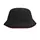 Myrtle Beach bucket hat, Black/Red, Black/Red, swatch
