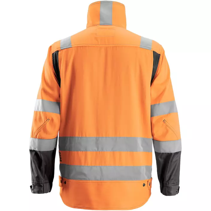Snickers work jacket 1633, Orange/Grey Melange, large image number 1