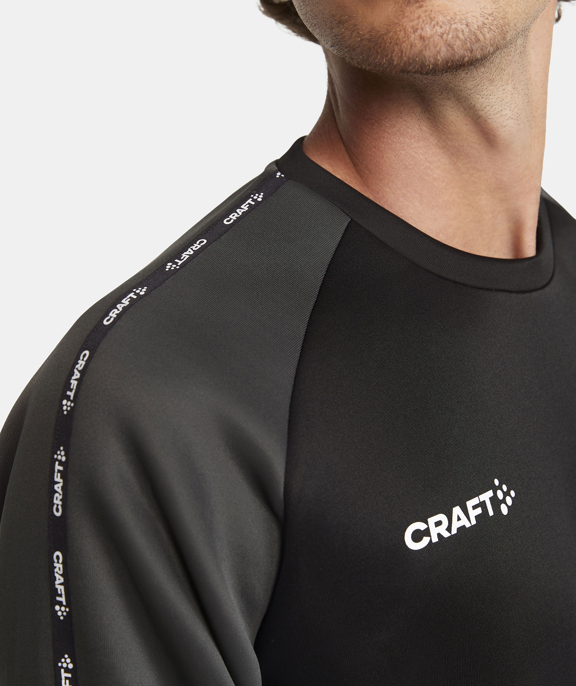 Craft Squad 2.0 training pullover, Black/Granite, large image number 3