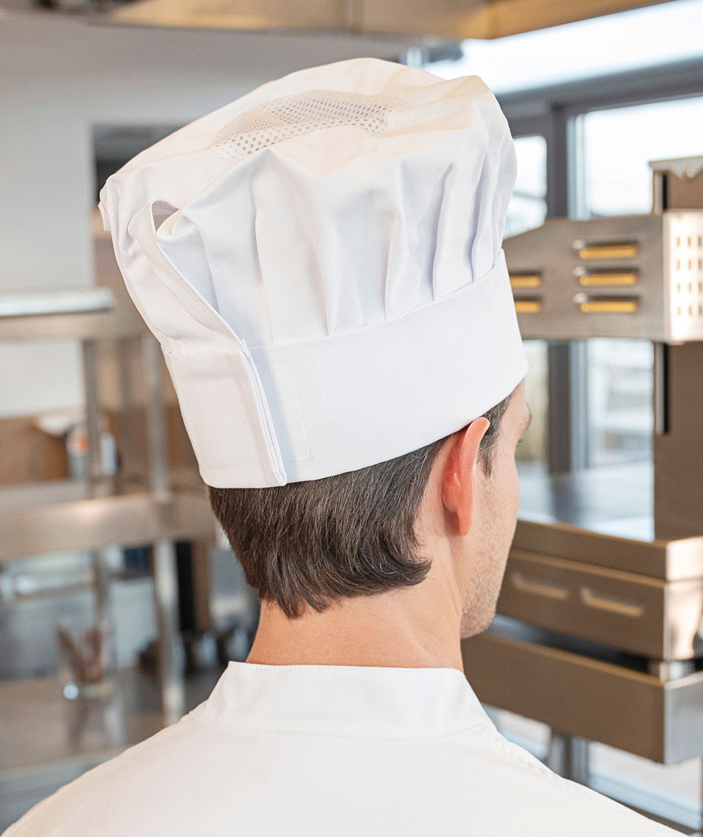 Karlowsky Jean chefs cap, White, White, large image number 2